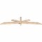 Ekena Millwork Alberta Smooth Timber Gable Bracket, Douglas Fir, 96"W x 24"H x 3 1/2"D x 3 1/2"F, 6/12 Pitch GBW096X24X0404ALB00SDF - alternate 2